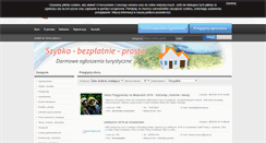 Desktop Screenshot of bazanoclegowa.net