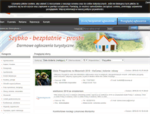 Tablet Screenshot of bazanoclegowa.net